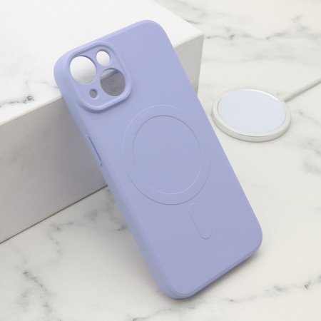 Futrola velvet touch magsafe za iphone 14 (6.1) ljubicasta ( F119931 )