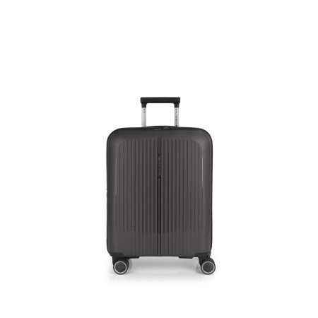 Gabol Kofer mali (kabinski) proširivi 40x55x20/25cm Brooklyn 41,7/47,4 l-2,8 kg metalik siva ( 16KG123922C )