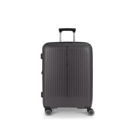 Gabol Kofer srednji proširivi 45x65x27/30cm Brooklyn 70/77,8 l-3,4 kg metalik siva ( 16KG123946C )