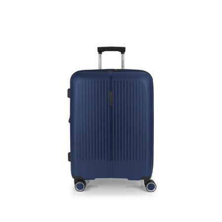 Gabol Kofer srednji proširivi 45x65x27/30cm Brooklyn 70/77,8 l-3,4 kg metalik plava ( 16KG123946E )