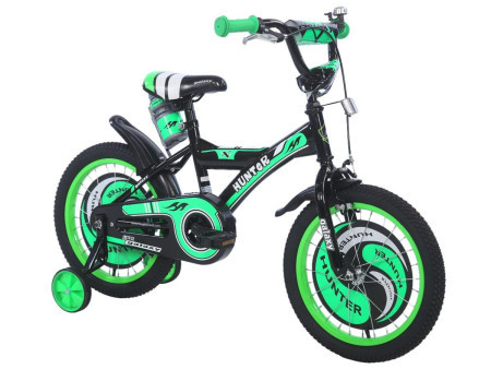 Galaxy bicikl dečiji Hunter 16&quot; crna/zelena ( 650165 ) - Img 1