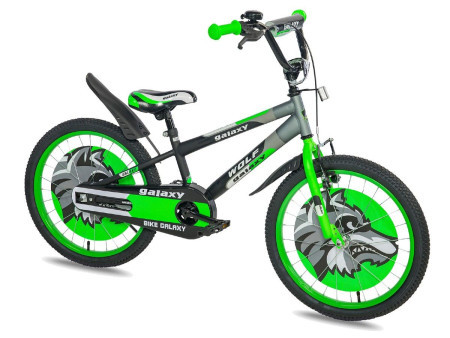 Galaxy bicikl dečiji wolf 20" crna/siva/zelena ( 590010 )
