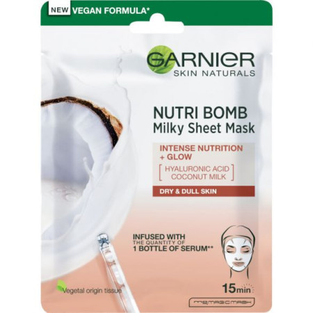 Garnier Skin Naturals Nutri Bomb tekstilna maska sa kokosovim mlekom ( 1003002113 ) - Img 1