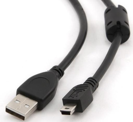 Gembird CCF-USB2-AM5P-6 USB 2.0 cable A plug/mini-USB 5pin kabl 1.8m