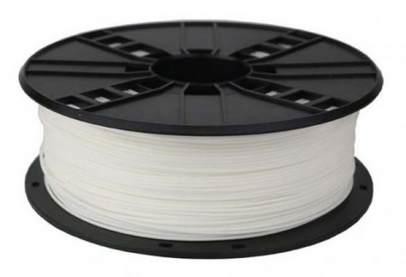 Gembird PLA filament za 3D stampac 1.75mm, kotur 1KG white 3DP-PLA1.75-01-W