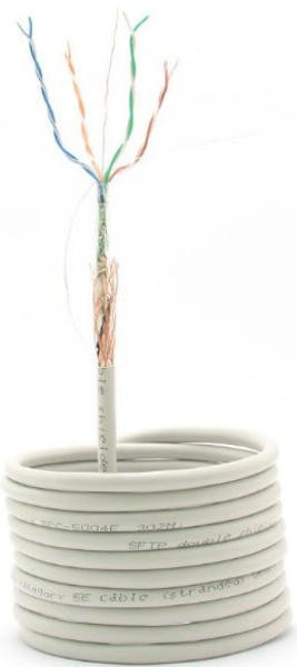 Gembird SPC-5004E SFTP cat.5E Indoor licnasti CU 305m Grey