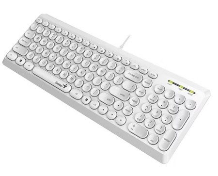 Genius SlimStar Q200,SER,white,! USB tastatura - Img 1