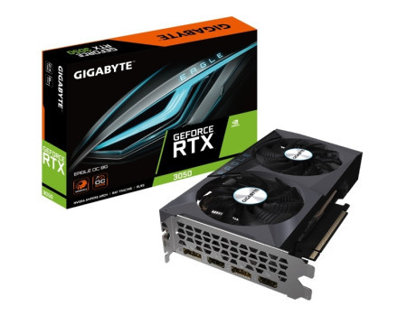 Gigabyte nVidia GeForce RTX 3050 EAGLE 8GB 128bit GV-N3050EAGLE OC-8GD grafička kartica