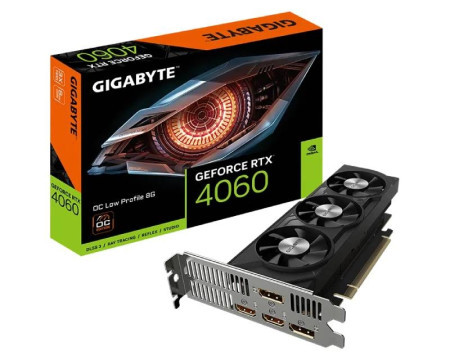 Gigabyte nVidia GeForce RTX 4060 OC Low Profile 8GB GV-N4060OC-8GL grafička kartica