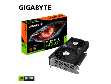 Gigabyte RTX 4060 Ti NVD/8GB/GDDR6/128bit/crna grafička kartica ( GV-N406TWF2OC-8GD )