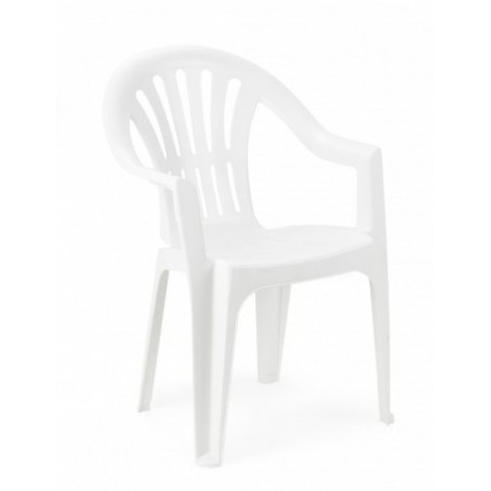 Green Bay bastenska stolica plasticna kona - bela ( 029086 )