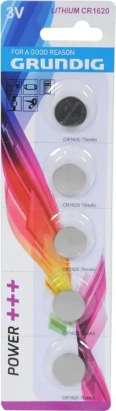 Grundig baterije cr1620 5pcs ( 38921 )