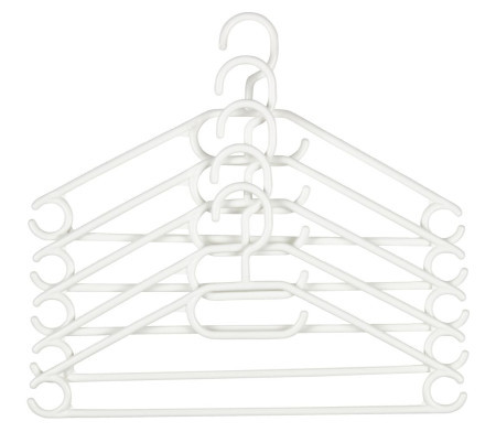 Hangers Trygve white 5pcs/pk ( 4912355 ) - Img 1