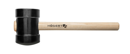 Hogert čekić gumeni, 800 g, drvena drška ( HT3B045 )