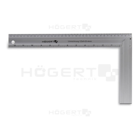 Hogert uglomer, aluminijski, 450x190 mm ( HT4M206 ) - Img 1