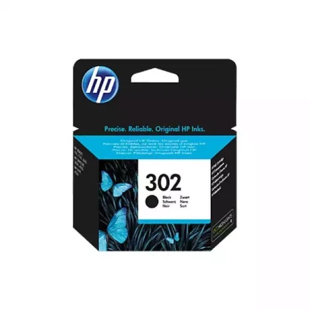 HP 302 F6U66AE Black Kertridž