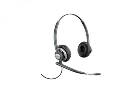 HP Poly EncorePro 720 Binaural Headset +Quick Disconnect, Black, 2yw ( 8R707AA )