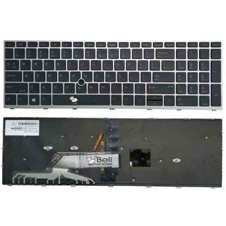 HP tastatura za laptop ProBook 650 G4 650 G5 mali enter sa ramom i pozadinskim osveteljenjem ( 109840 )