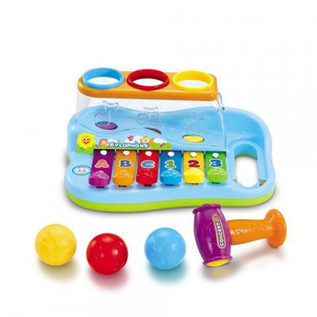 Huile toys igračka ksilofon sa lopticama ( 6280132 ) - Img 1