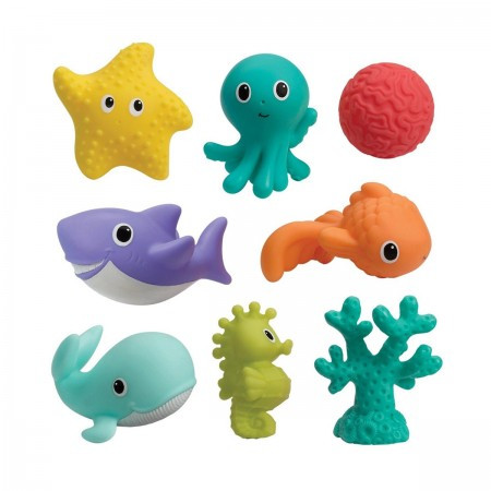 Infantino set gumenih igračkica za kupanje ( 22115204 )