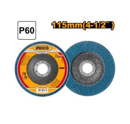 Ingco fdz1152 cirkonijum lamelarni disk 115mm gr60 ( FDZ1152 )