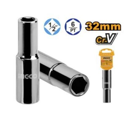 Ingco hhast12323l produžena gedora 1/2" 32mm ( HHAST12323L )