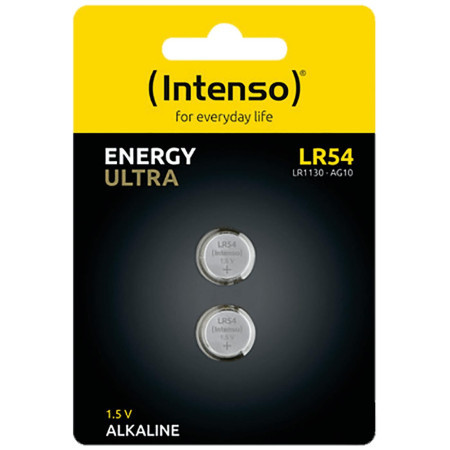 Intenso baterija alkalna LR54/2, 1,5V dugmasta, blister 2 kom - Img 1