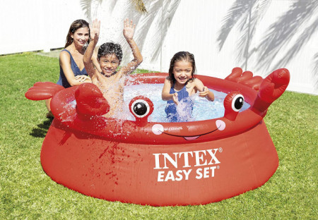 Intex - 26100 Happy Crab - Dečiji bazen 183cm