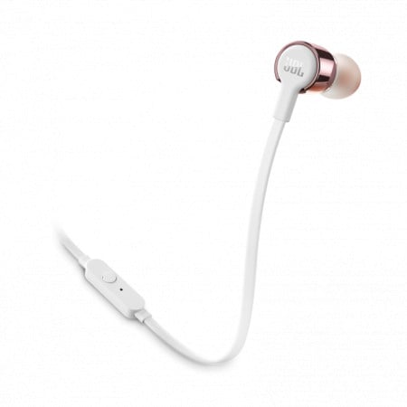 JBL T210 rose gold In-ear slušalice, mikrofon, 3.5mm, roze-zlatna