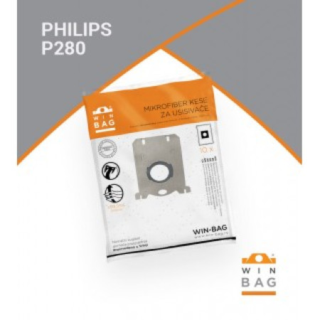 Jednokratne mikrofiber kese za usisivače philips/electrolux "tip s-bag" 5/1+motor filter p280-5f ( 3169 )