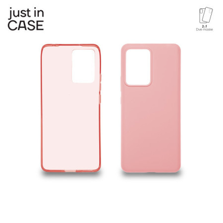 Just in case 2u1 extra case paket maski za telefon pink za Xiaomi 13 lite ( MIX319PK )