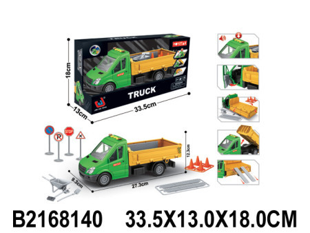 Kamion sa saobraćajnim znacima i opremom ( 814001K ) - Img 1