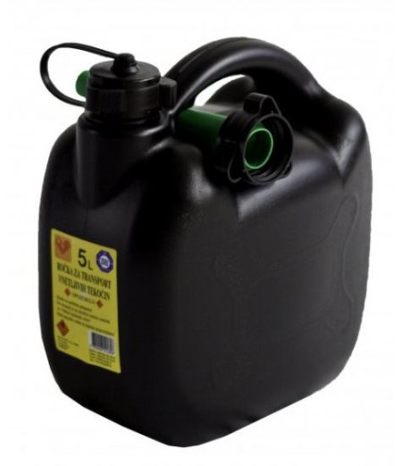 Kanister plastični za gorivo 5 lit. un sertifikat 3000530 ( 2963 ) - Img 1