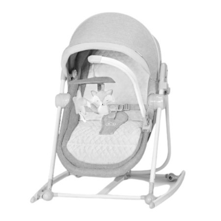 Kinderkraft stolica za ljuljanje nola 5u1 stone grey ( KBNOLA00GRY0000 )