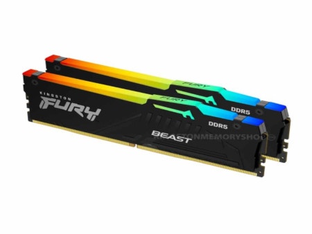 Kingston 64gb(2x32gb)/dimm/ddr5/5200mhz/cl36/fury beast memorija ( KF552C36BBEAK2-64.E )