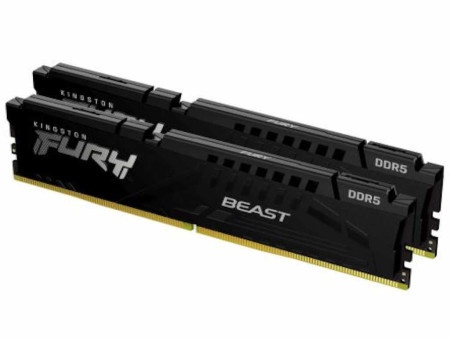 Kingston 64gb(2x32gb)/dimm/ddr5/6000mhz/cl36/fury beast expo memorija ( KF560C36BBEK2-64 )