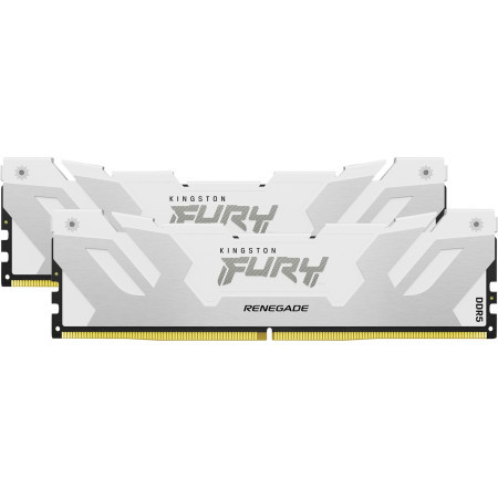 Kingston DDR5 32GB (2x16GB) 6400MHz CL32 FURY Renegade White XMP memorija ( KF564C32RWK2-32 )