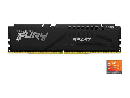 Kingston fury beast 16GB/DIMM/DDR5/5200MHz/crna memorija ( KF552C36BBE-16 )