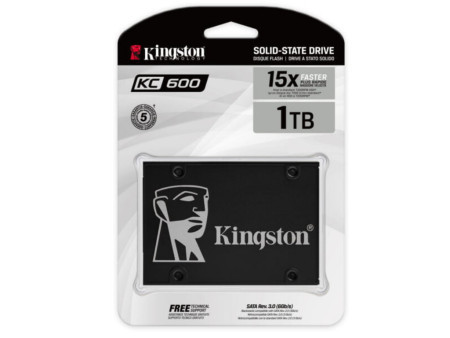 Kingston SSD KC600 1024GB/2.5"/SATA3/crna ( SKC600/1024G.E )
