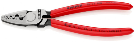 Knipex klešta za krimpovanje hilzni (kablovskih završetaka) 180mm ( 97 71 180 ) - Img 1