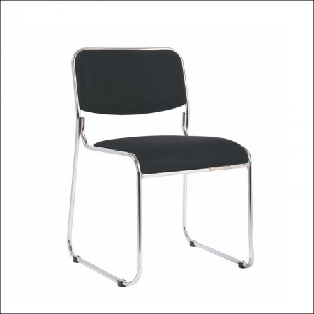 Konferencijska stolica C114W Crna 453x495x765 mm ( 755-909 ) - Img 1