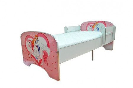 Krevet za decu Pink Princess 160*80 cm - model 804 - Img 1