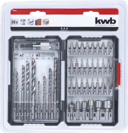 KWB set univerzalnih burgija i bitova, 39 delova ( KWB 49108960 )