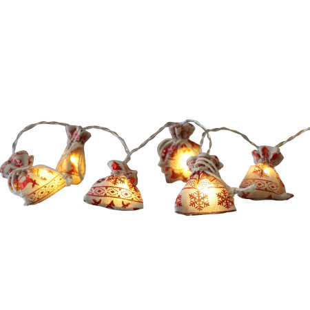 Lamput, novogodišnje lampice, džak, 10LED ( 741108 )
