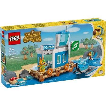 Lego animal crossing fly with dodo airlines ( LE77051 ) -1