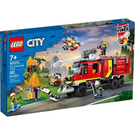 Lego city fire command truck ( LE60374 )