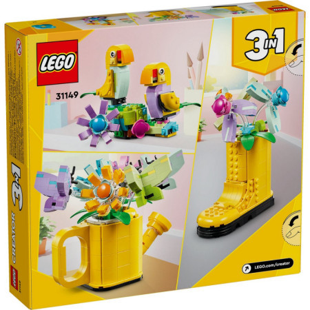 Lego creator flowers in watering can ( LE31149 )