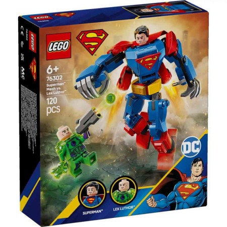 Lego super heroes superman mech vs lex luthor ( LE76302 )