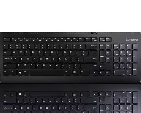Lenovo 300 USB keyboard US English 103P black ( GX30M39655 )