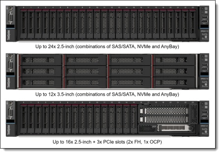 Lenovo ThinkSystem SR650 V3 Xeon Silver 4509Y, 32GB,  8x2.5&quot; HS SAS/SATA Backplane ( 7D76A05VEA ) -1